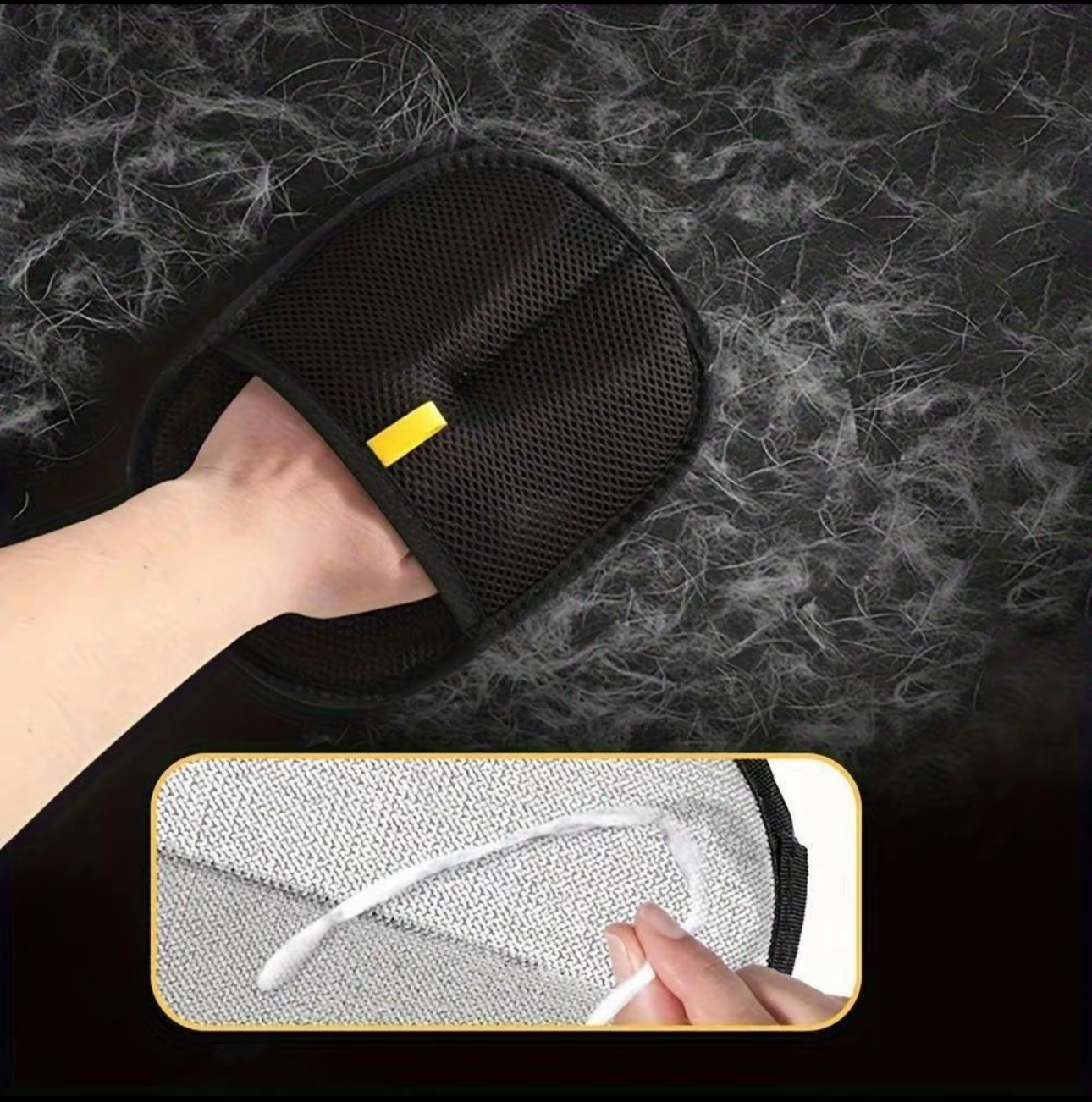 Gants anti-poil